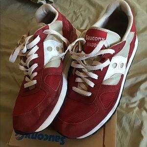 Mens Maroon Saucony shoe ‘s 👟